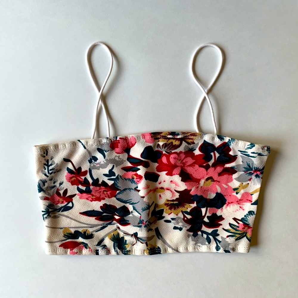 Floral Cropped Cami